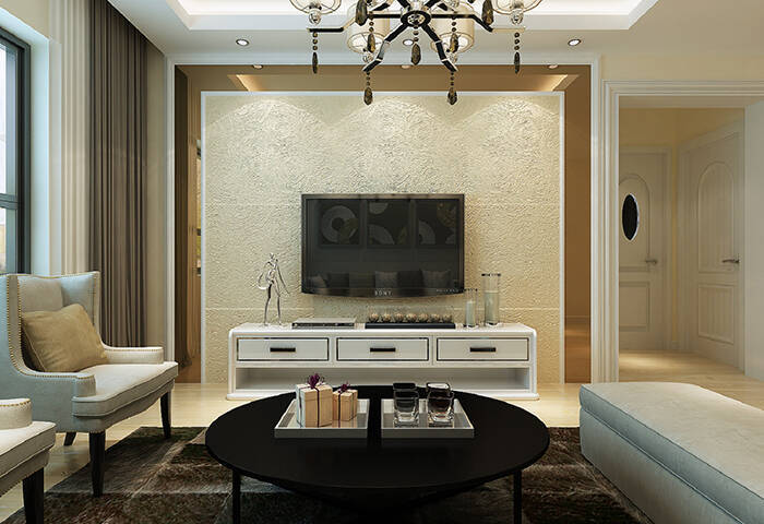 鑫江桂花園,美式風格