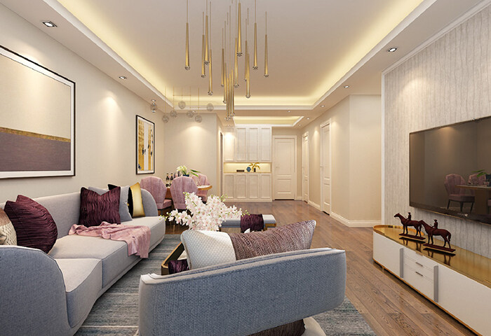 海爾產(chǎn)城創(chuàng)鼎世華府,現(xiàn)代風格